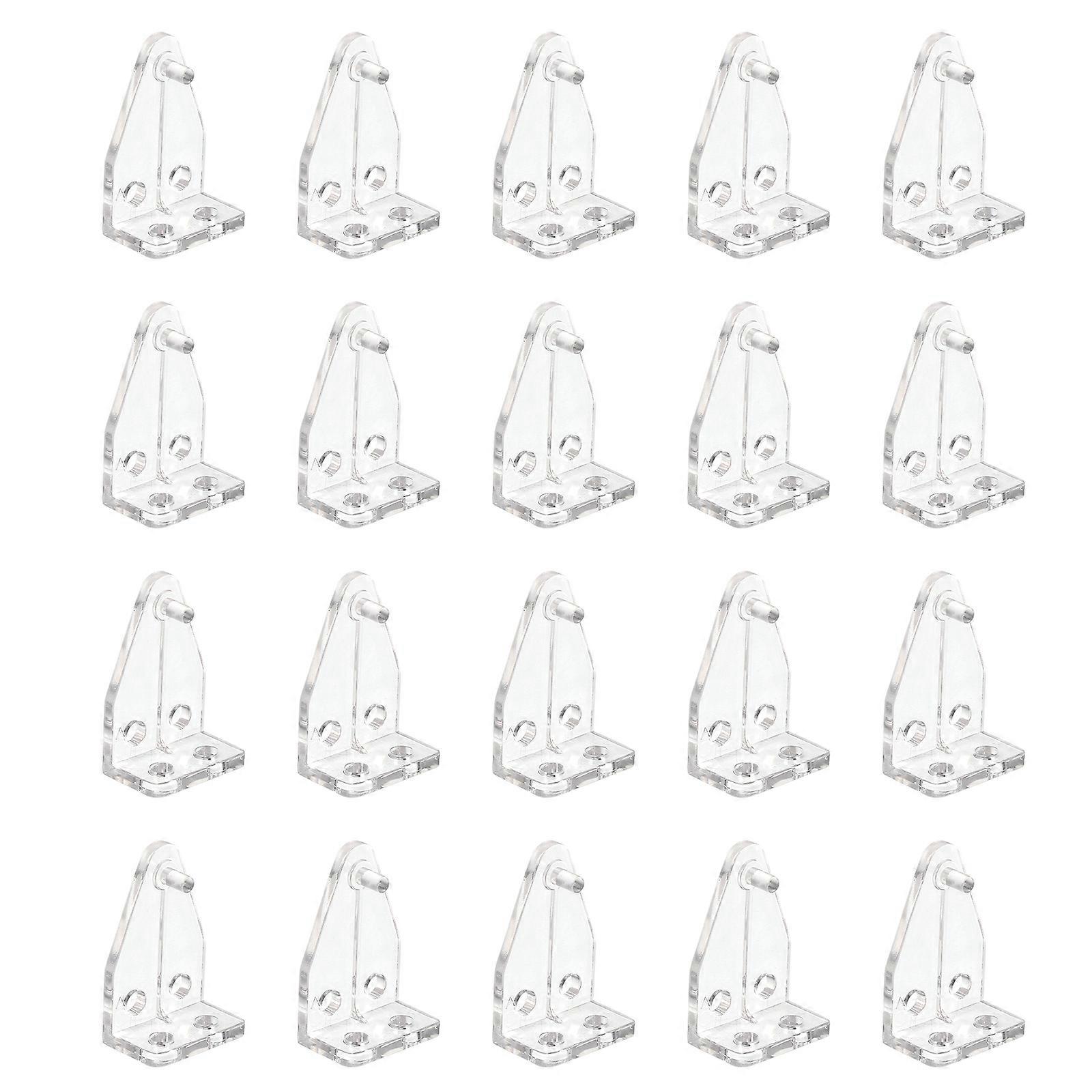 Plastic Blinds Fixing Hooks for Home Window Roller Curtain 60Pcs