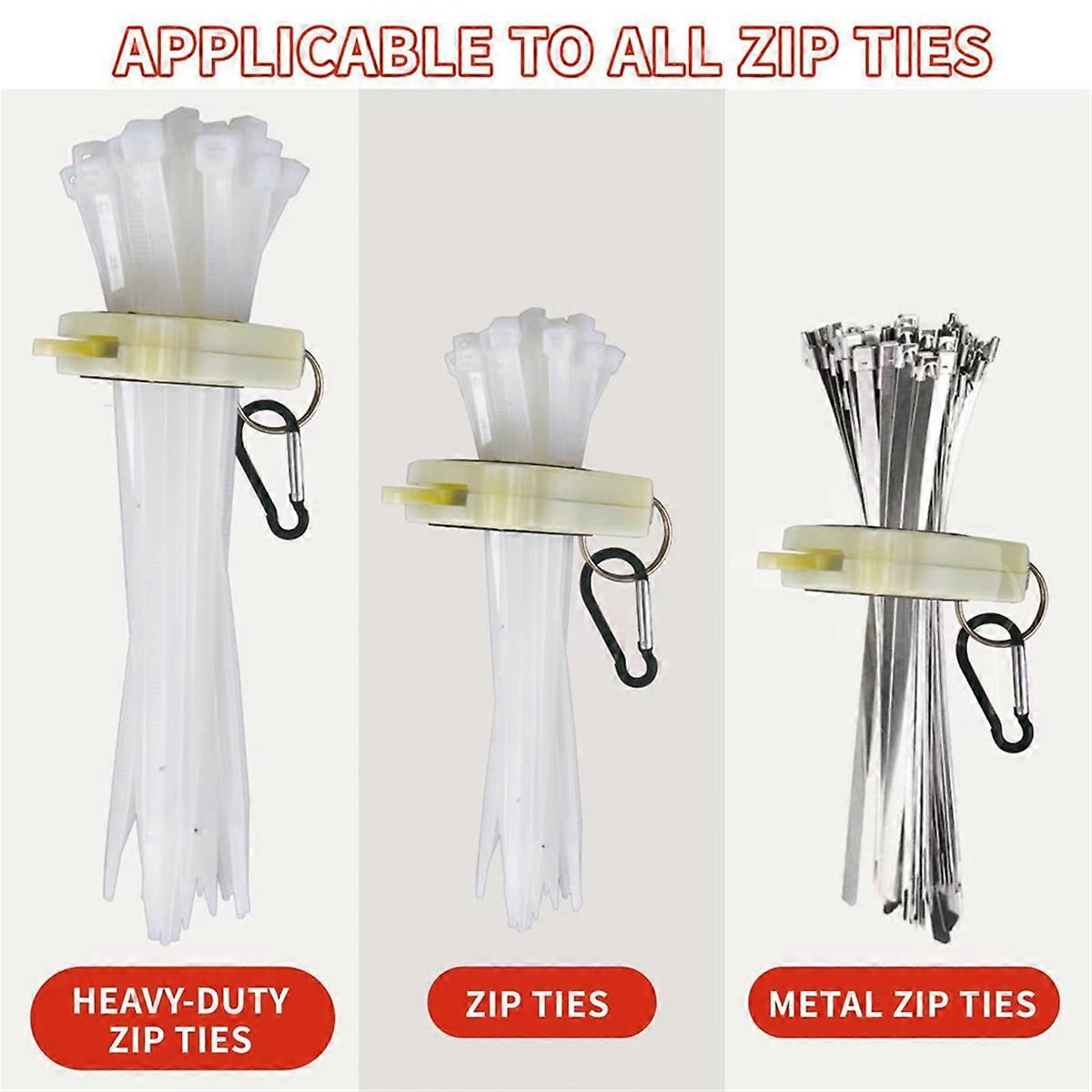 5Pcs Cable Tie Organizer, Tool Belt Tie Holder Without Tie