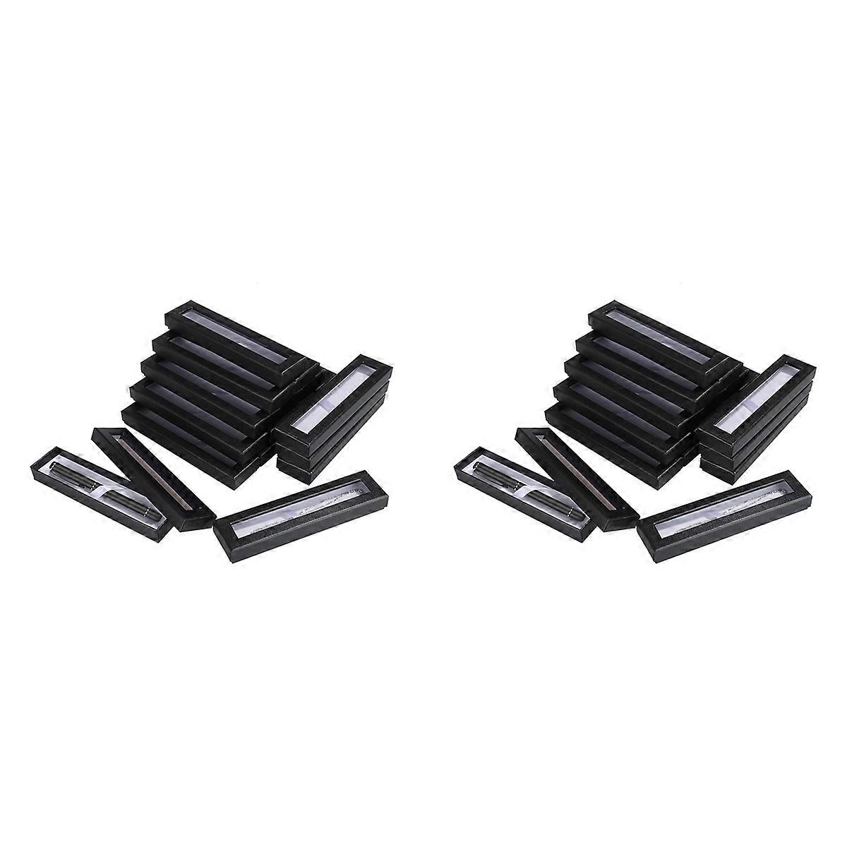 24pcs Empty Pen Gift Box with Clear Lid