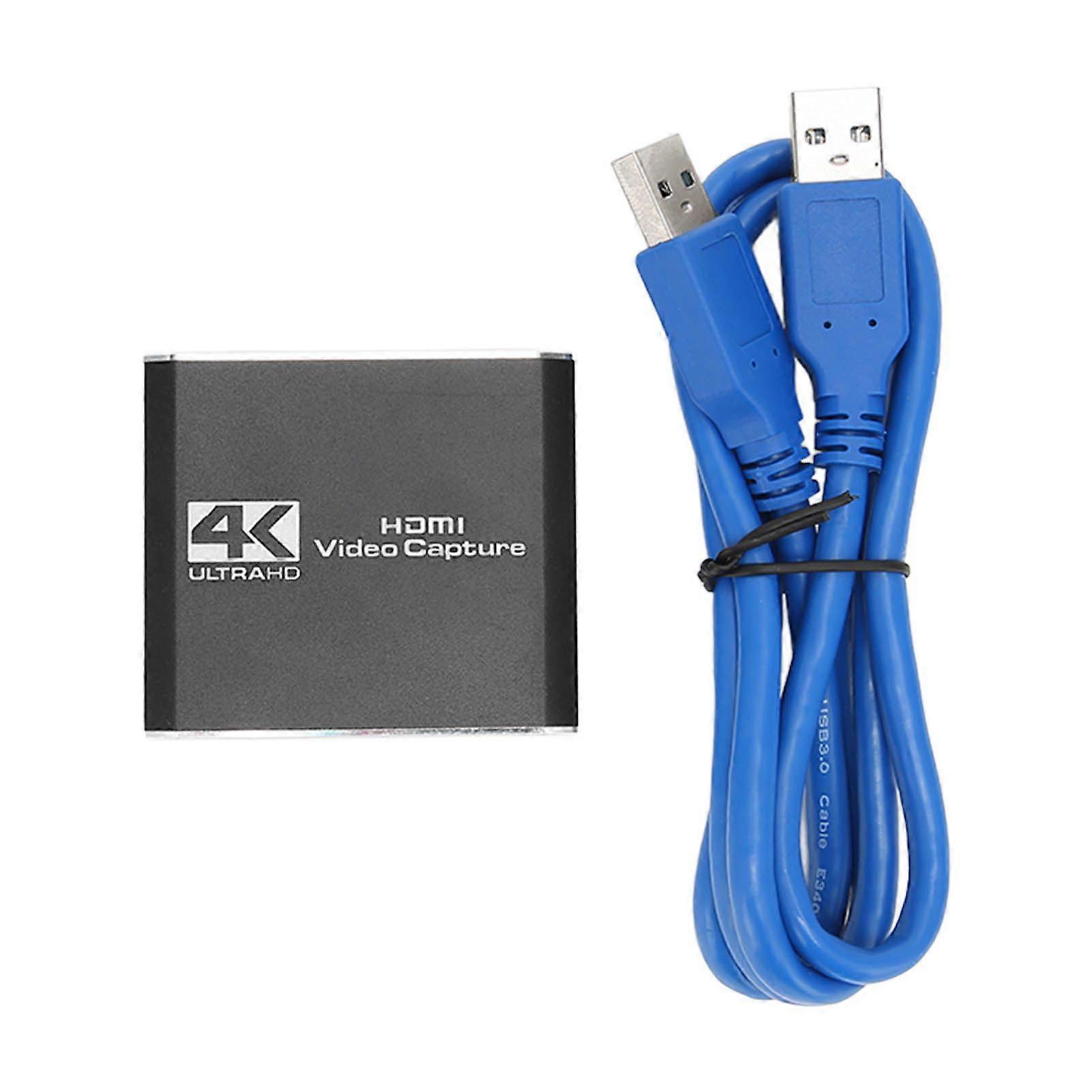 HD Multimedia Interface Video Capture Card USB2.0 Drive Free 4K 30Hz 1080P 60 FPS Loop Video Capture Device