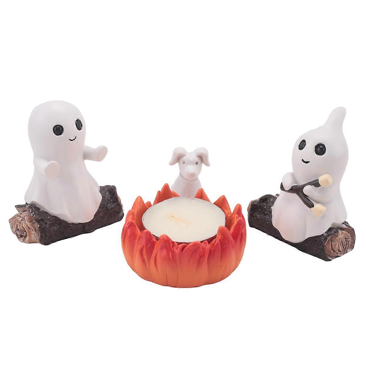 Ghost Campfire Gathering 3D Small Ghost Campfire Nightlight A