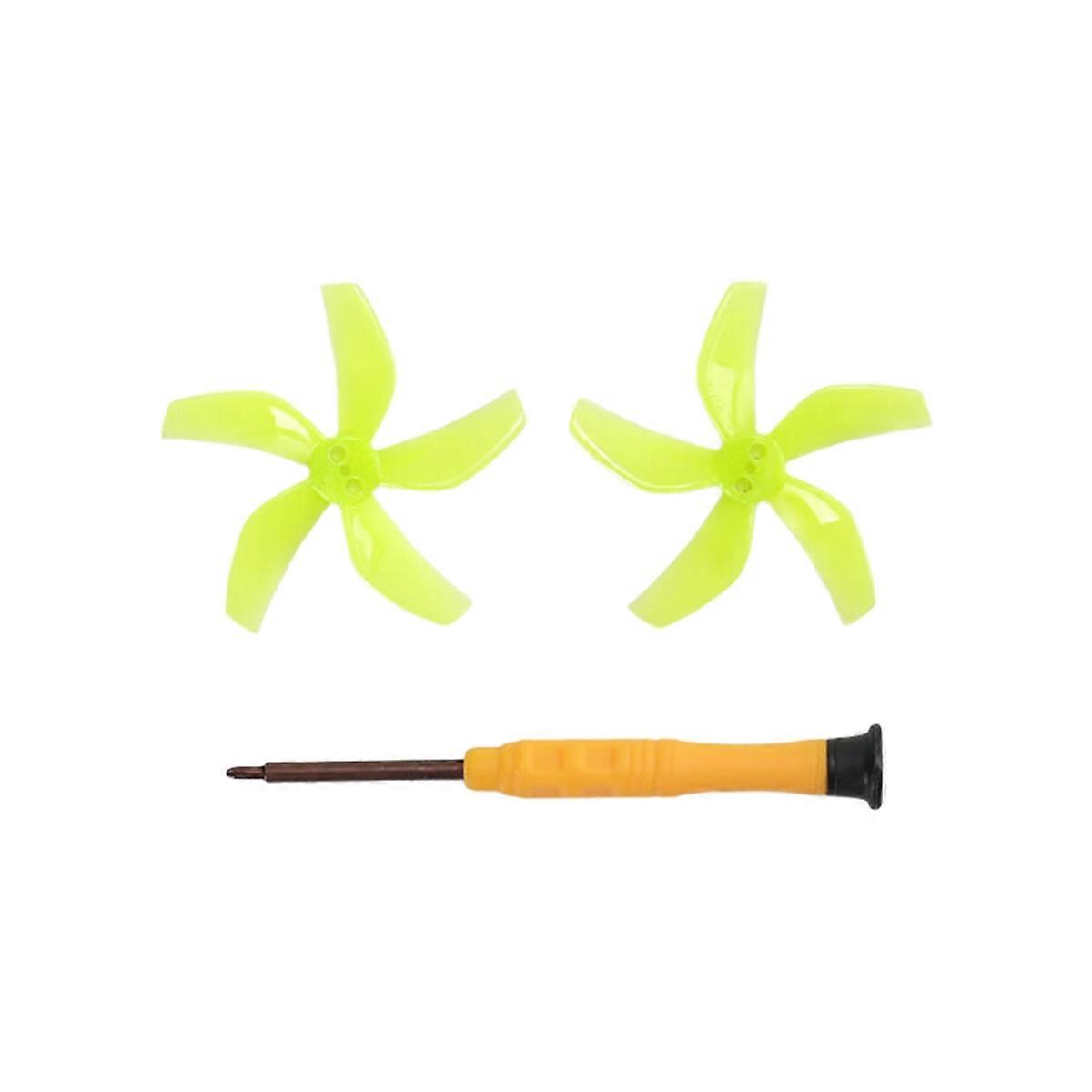 5-Blade Propeller for NEO Drone Colorful Propeller Blades Green