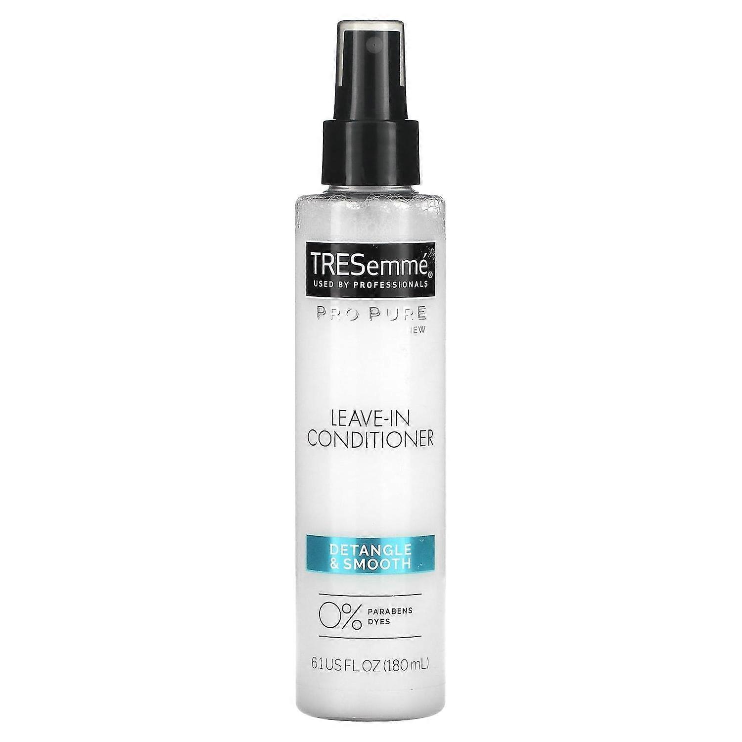 Tresemme, Pro Pure, Leave-in Conditioner, Detangle & Smooth, 6.1 fl oz (180 ml)