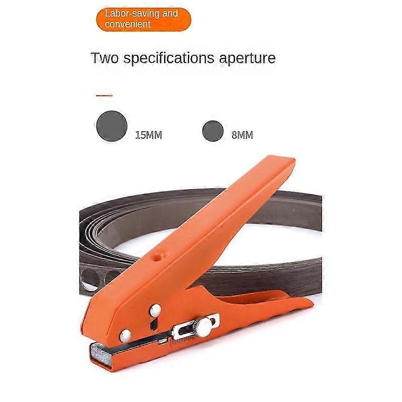 2X Edge Banding Punching Pliers Punching Tool Masking Pliers 15MM Countersink Drill Bit Screw Hole H