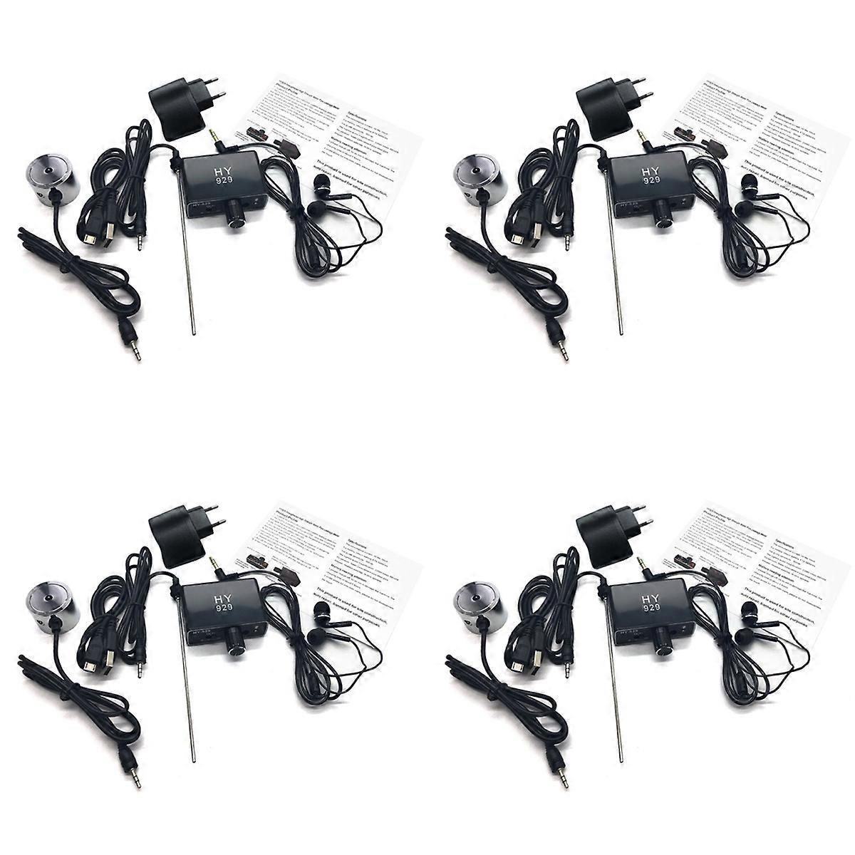 Water Pipe Leak Detector Sensor Pipe Leakage Monitor Tester Kit with Dual Probes Earphone Pipeline L