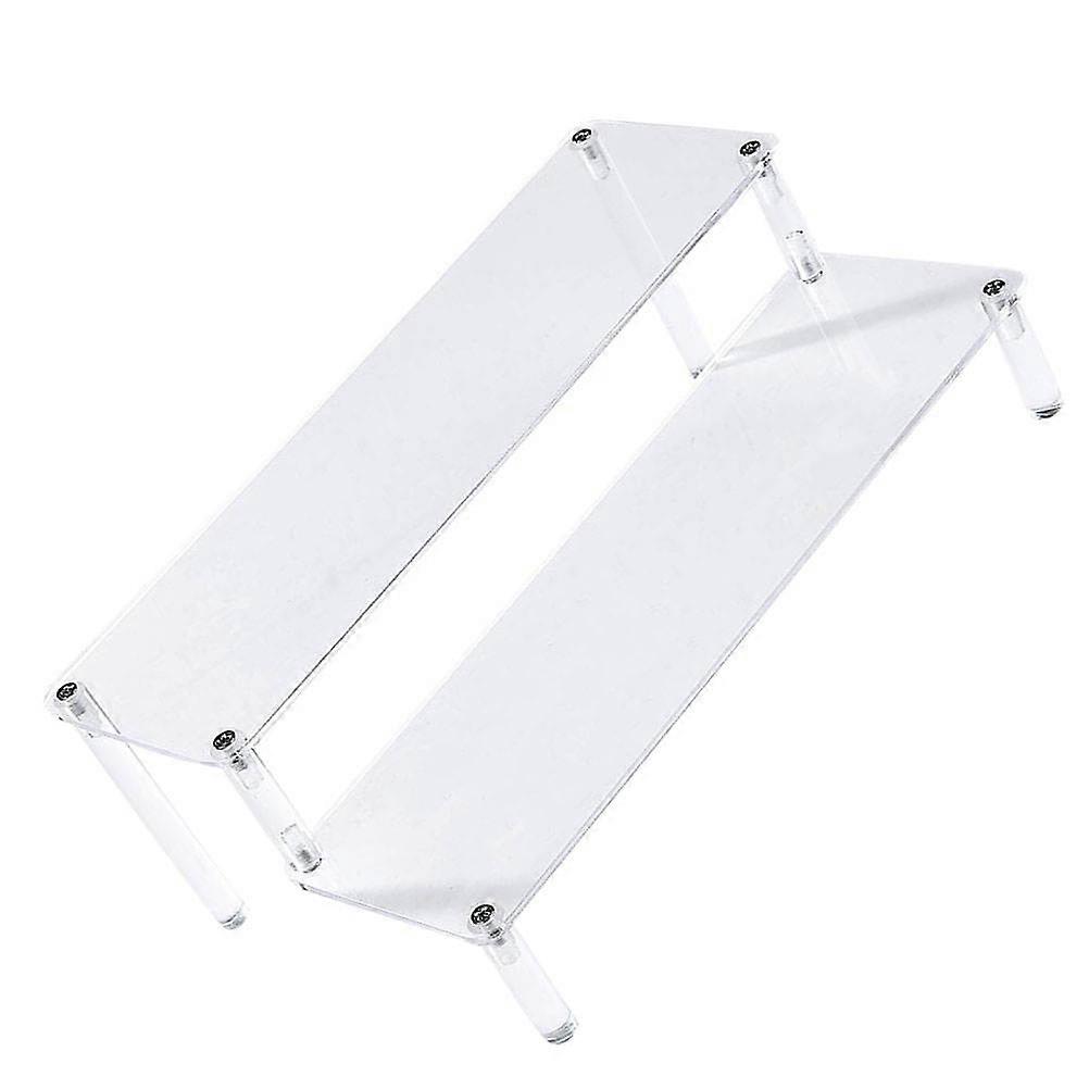 Acrylic Display Rack Desktop Storage Rack for Organizing Doll Toy Holder