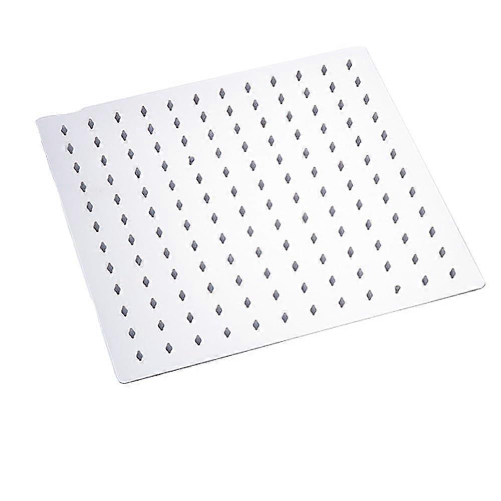 Shower Head Ceiling Mounted Big Panel Stainless Steel Large Flow Rainfall Shower Head 8/10/12 Inch Silver