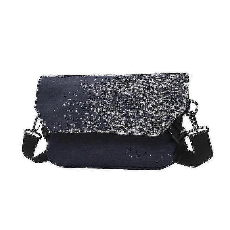 Wasserdichte Herren Messenger Bag-blau