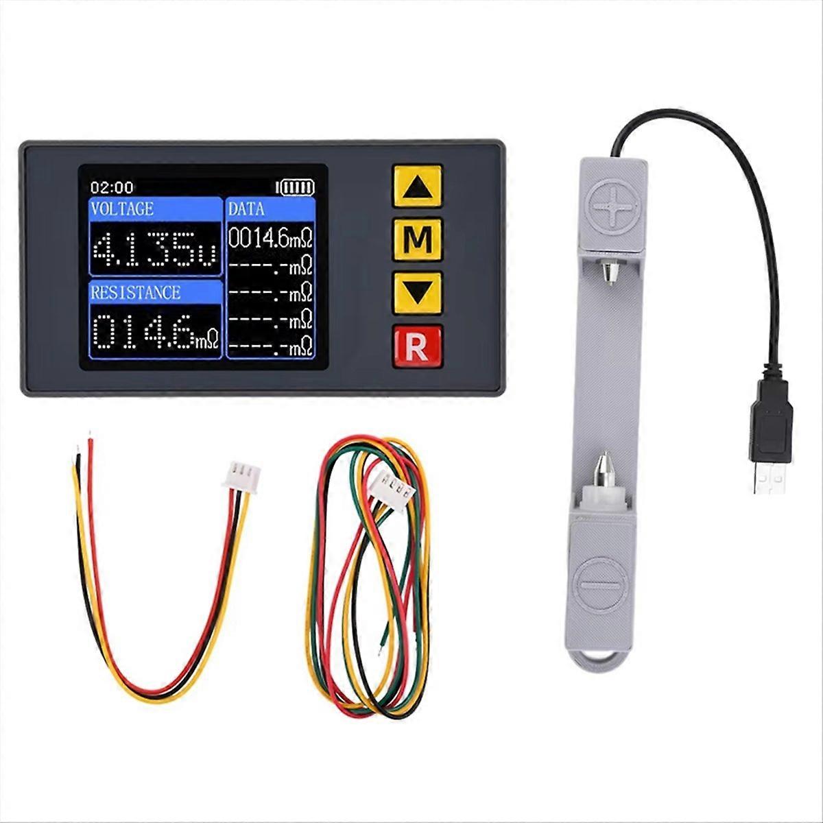TS457 DC5V Voltage Internal Resistance Tester 4-Wire Method