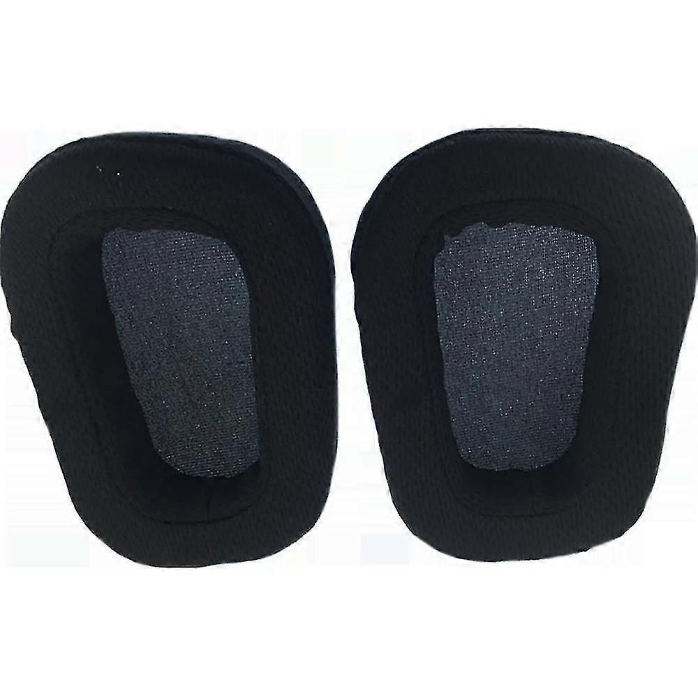 Logitech G933 G633 Kulaklık Siyah Mesh Kulak Pedleri için Yedek Kulaklık Kulaklık Yastık Kapağı Baş Kirişi