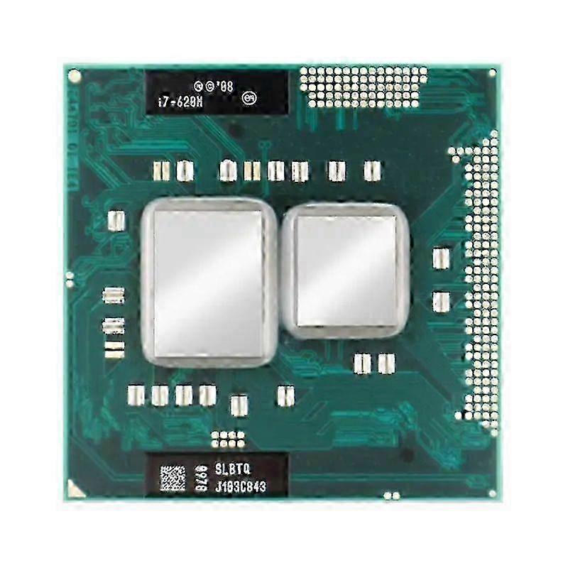 Intel Core i7-620M CPU: 2.66GHz, 2 Cores, 4 Threads, 4MB L3 Cache, 35W, Socket PGA 988B