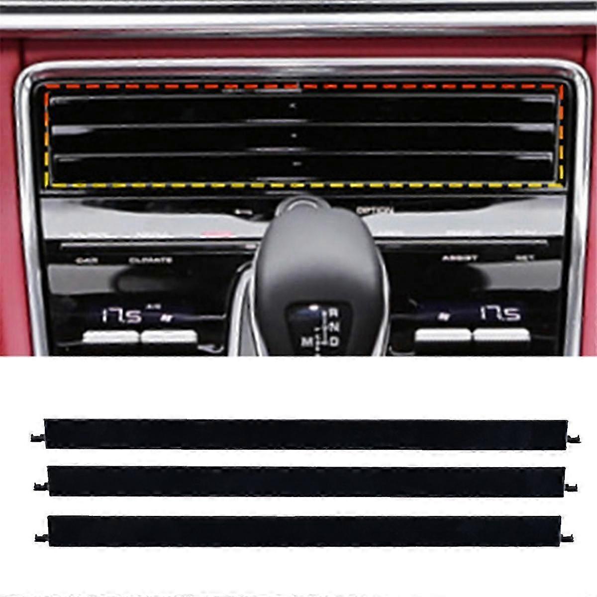 Car Dashboard Middle Ac Vent Adjustment Paddle Vent Repair Strips 971819110E For 971 2017-2022