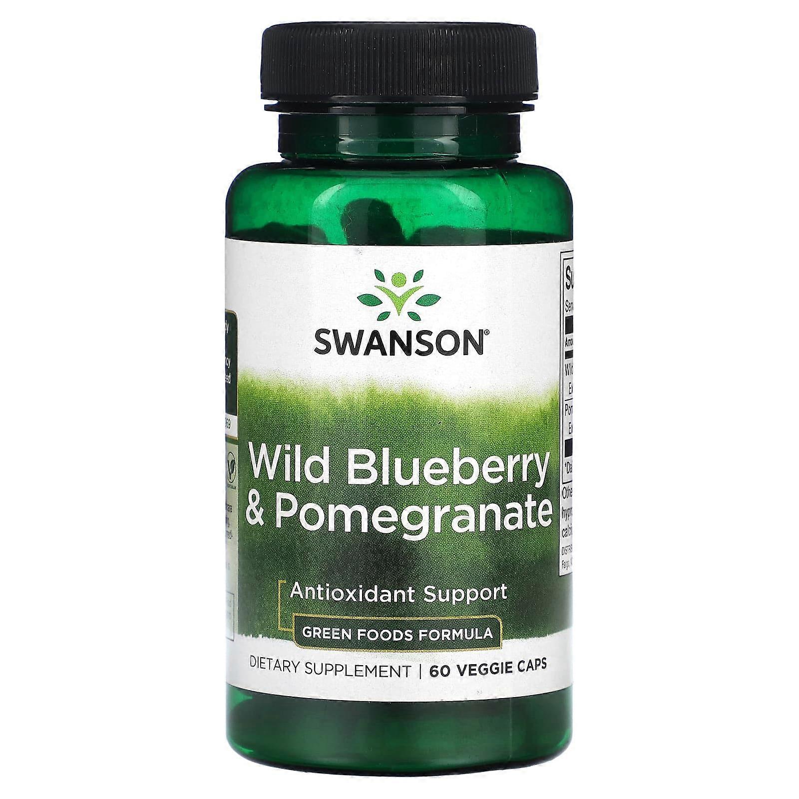 Wild Blueberry & Pomegranate, 60 Veggie Caps