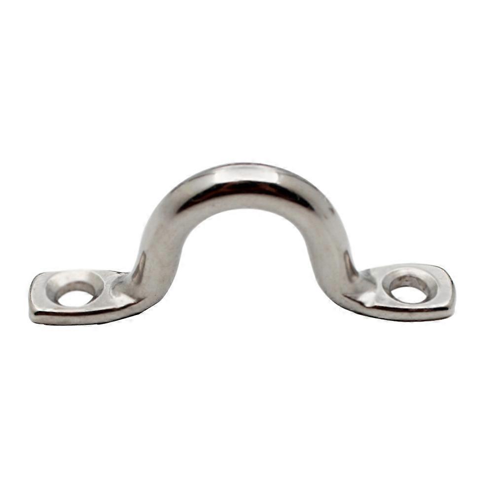 Boat Handles Stainless Hump Shape Pull Handle for Boat Use 10Pcs Silver