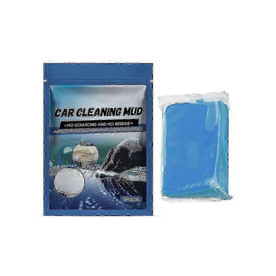 Auto Clay Bar 2er Pack 100g Premium Grade Clay Bar Reiniger mit Wasch- und Adsorptionskapazität zum Reinigen von Autos, Wohnmobilen, Bussen und Booten