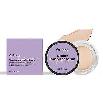 Light skin tone, normal size, moisturizing concealer, natural moisturizing concealer, waterproof, sweatproof, lightweight and long-lasting.