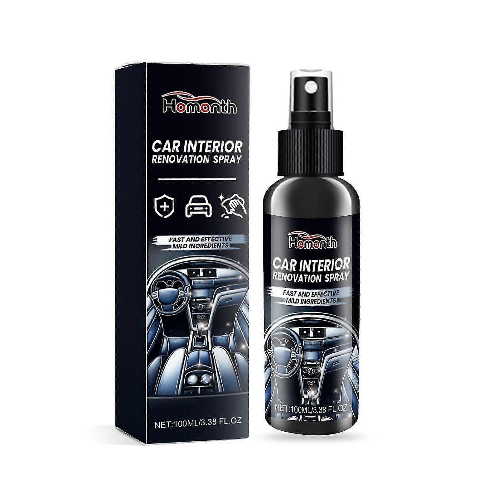 Car Interior Renovation Spray - Powerful Cleaning , Protective Coating, 100ml
