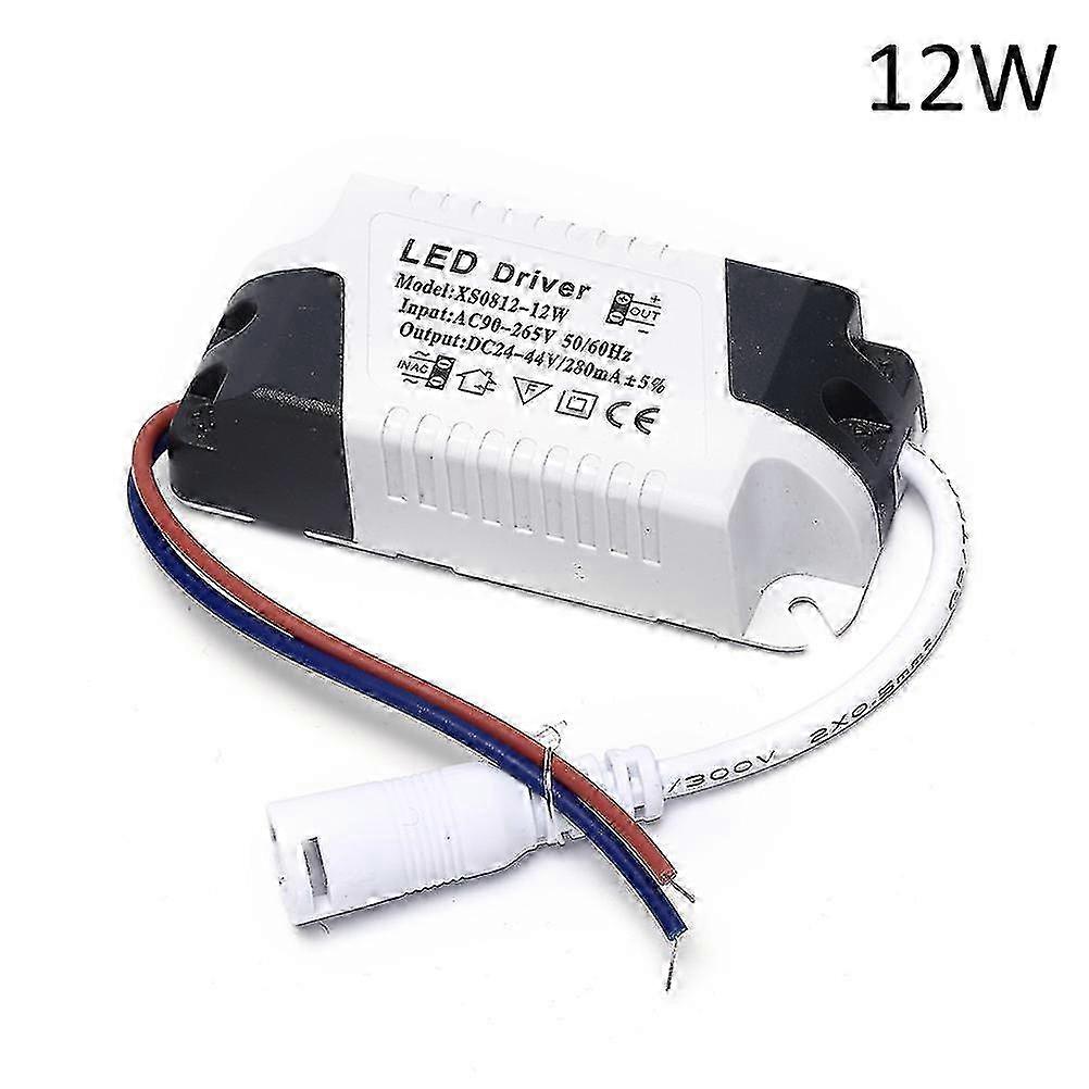 Led Driver Led Light Transformer Power Supply Adapter For Ledlamp/bulb Plastic