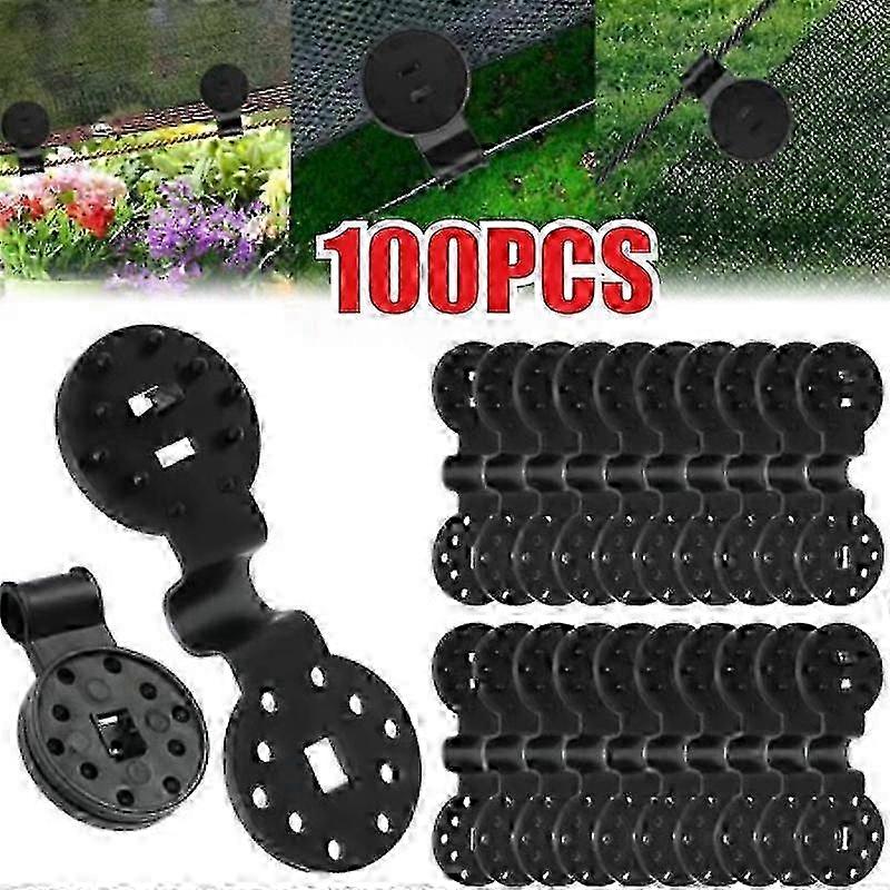 Awning Plastic Clips Outdoor Shade Cloth Net Clip Camping Garden Tools Garden Buildings Fence Net Fix Clamp Awning Hook