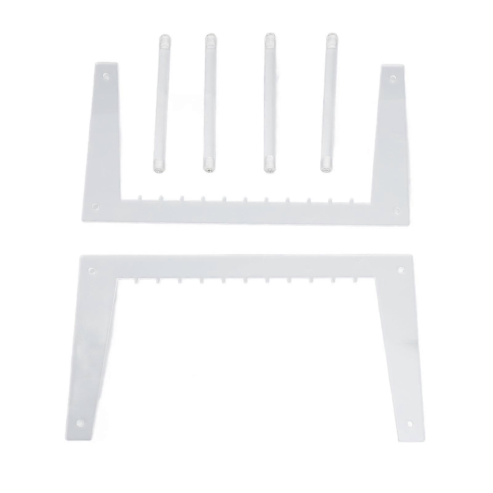 3pcs Acrylic Small Wall Shelf Floating Shelf for Security Cameras Clear Wall Shelves for Security Camera Speaker