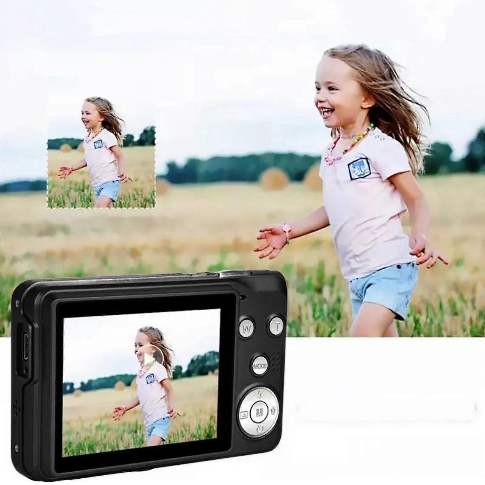 Clearance! Smart Appliances 2.7K HD Digital Camera with 2.7" IPS Screen, Antishake, 16X Digital Zoom, Face Detection, Video & Photo for Students