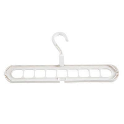 Space saving hook multifunctional folding wardrobe clothes drying