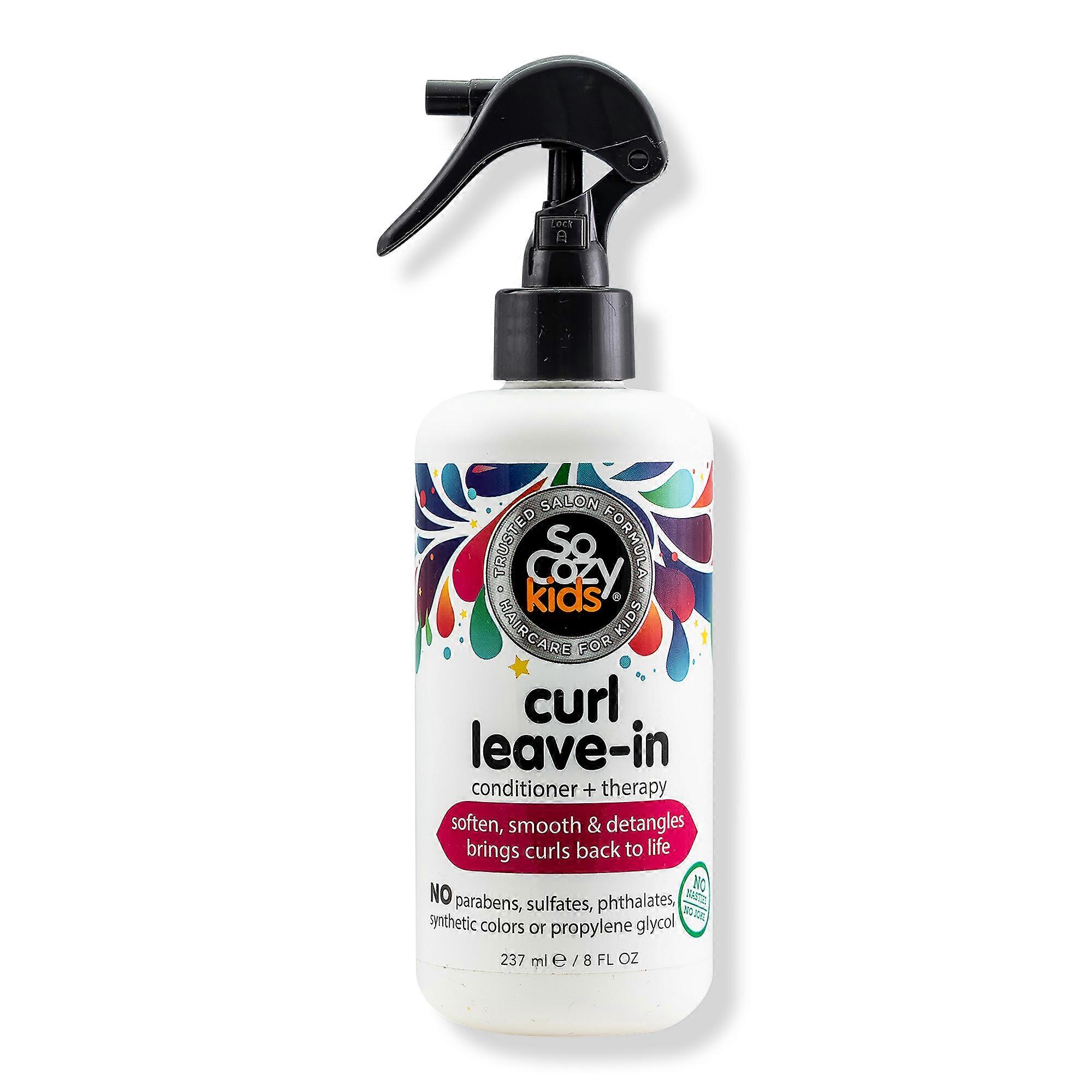 Socozy Curl Leave In Conditioner For Kids Spray, 8 Oz