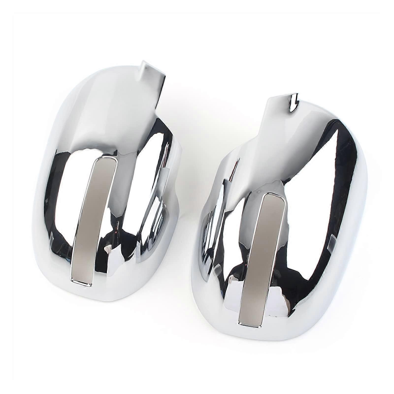 Chrome ABS Car Mirror Covers for Outlander 20132016, 2 Pack Side Door Trim Caps