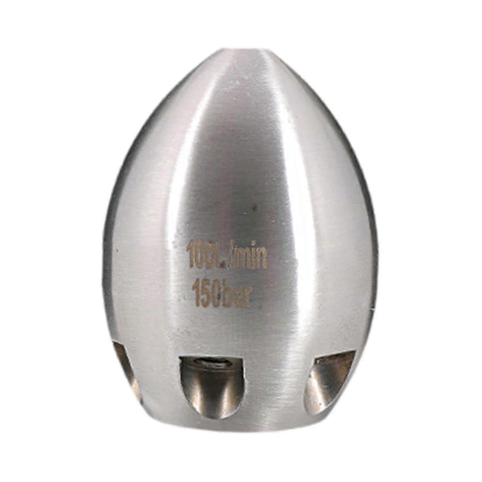 High-Pressure Sewer Jet Nozzle Tips for 1/2" Drain Pipe Unclogging, Quick Connect Washer Attachment