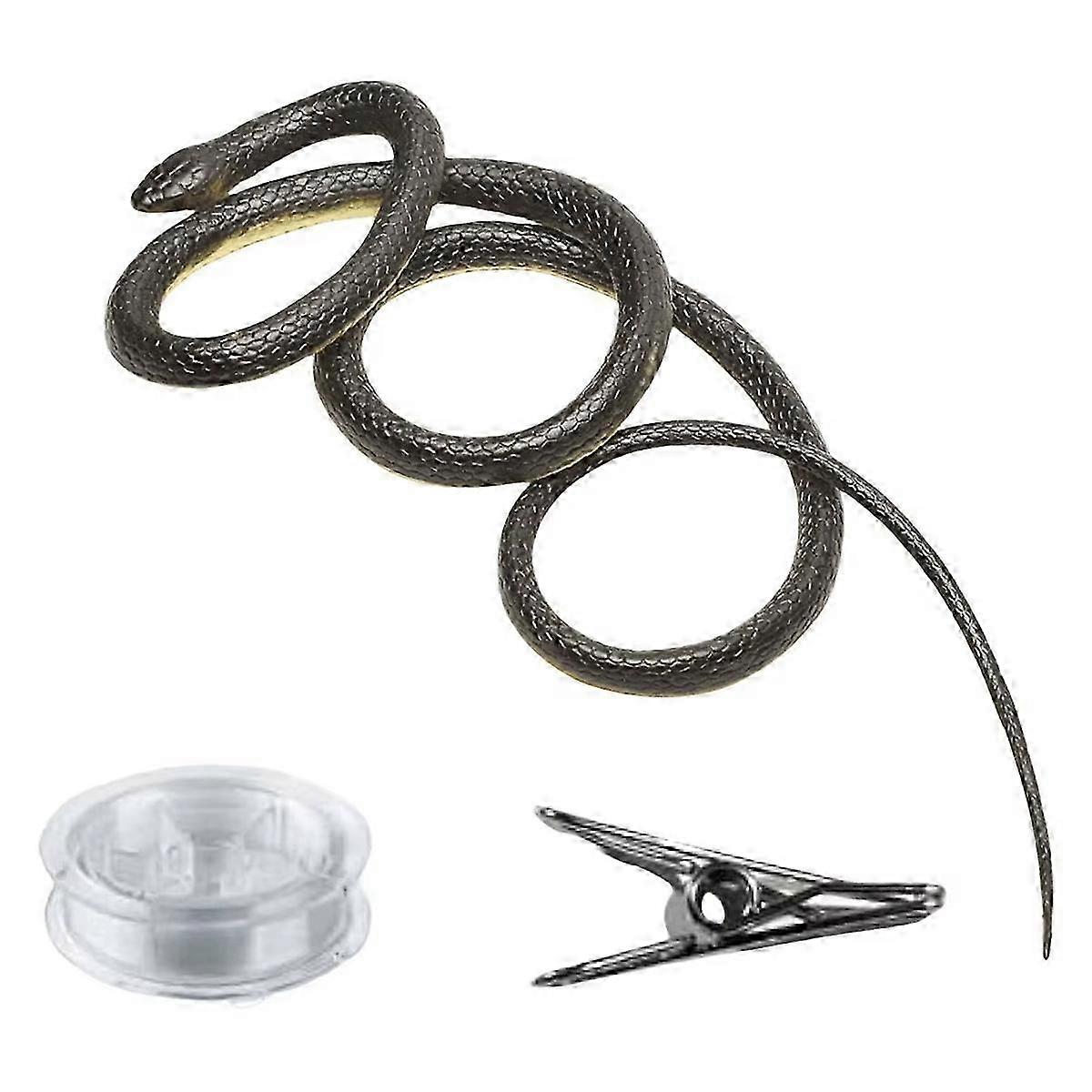 Props for Snake Prank with String Clip Fake for Teasing hwy