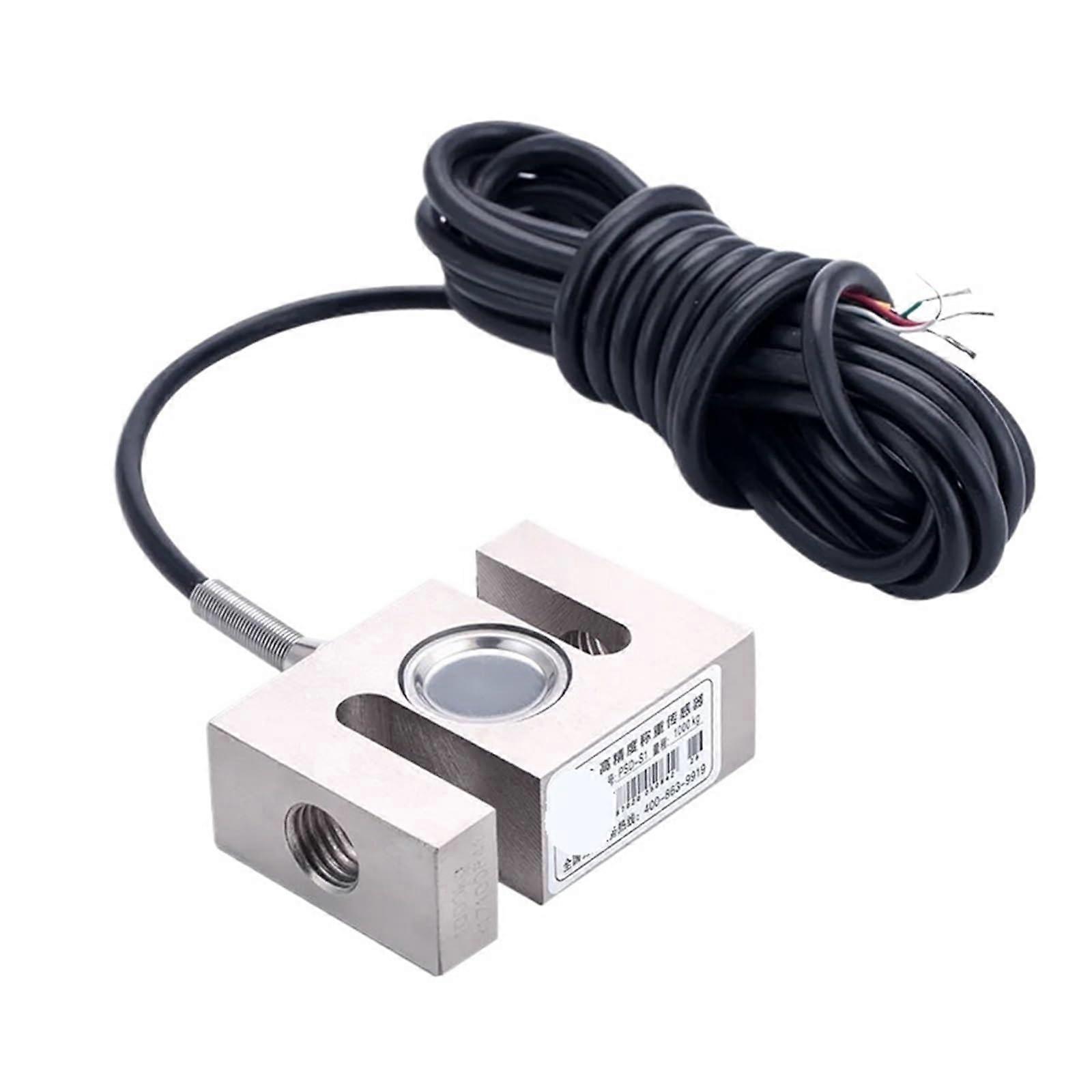 1pc Electronic Load Cell Sensor 100kg Capacity  Precision Strain Gauge for Weighing Systems (2000kg)