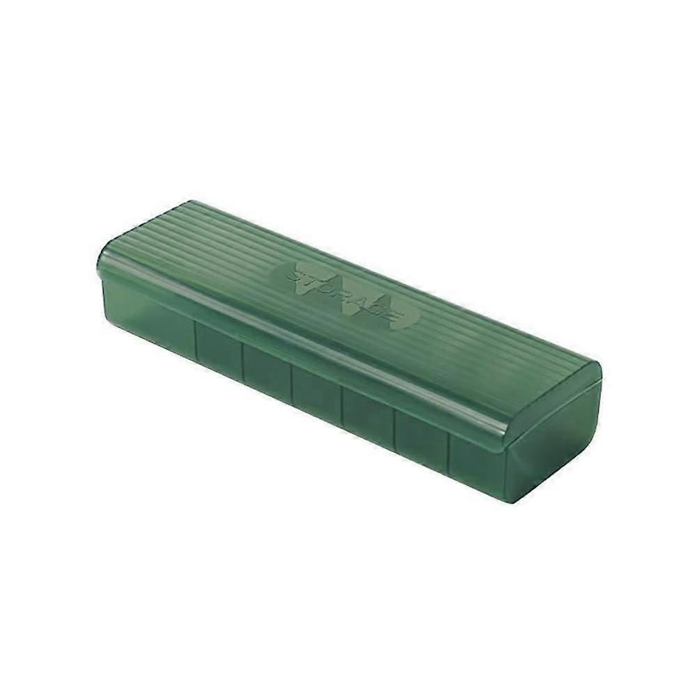 Plastic Data Line Storage Container Office Headset Cable Organizer Green Desk Stationery Storage