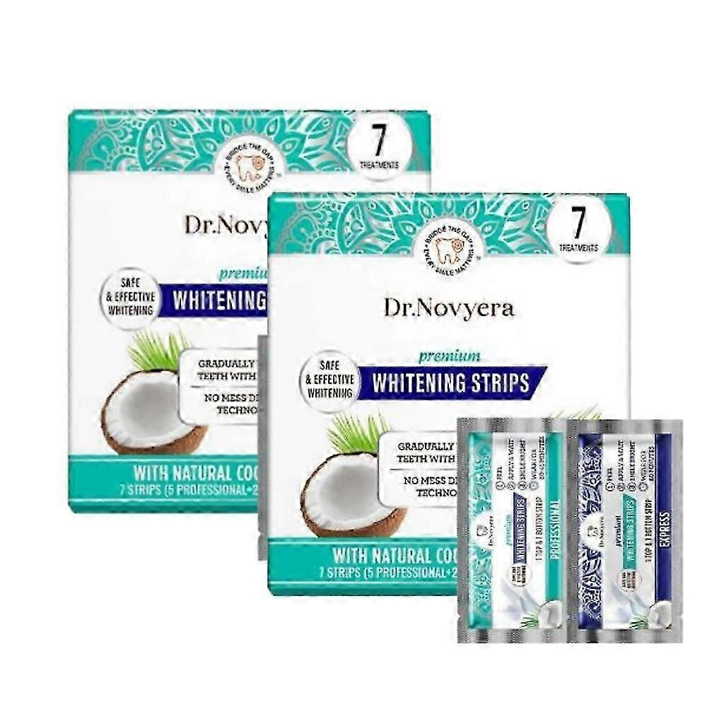 for 1-3Boxes Teeth Whitening Strips - 7-Day Treatment with Non-Slip, Dry Strip Technology