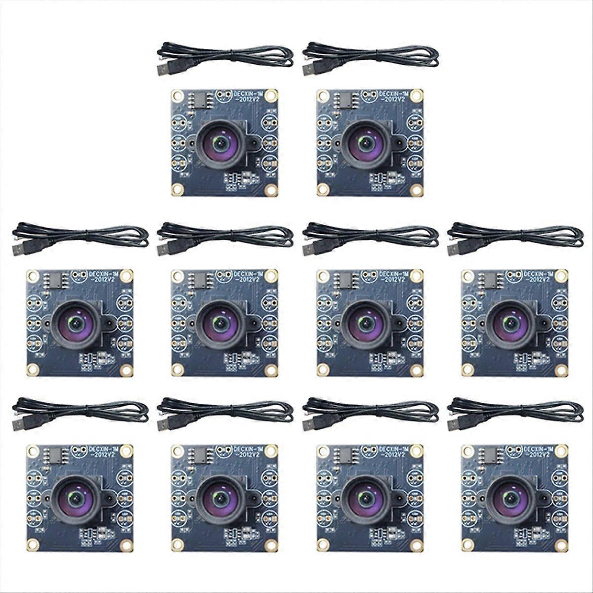 10PCS 100° OV9732 USB Camera Module 720P with 0.6m Cable