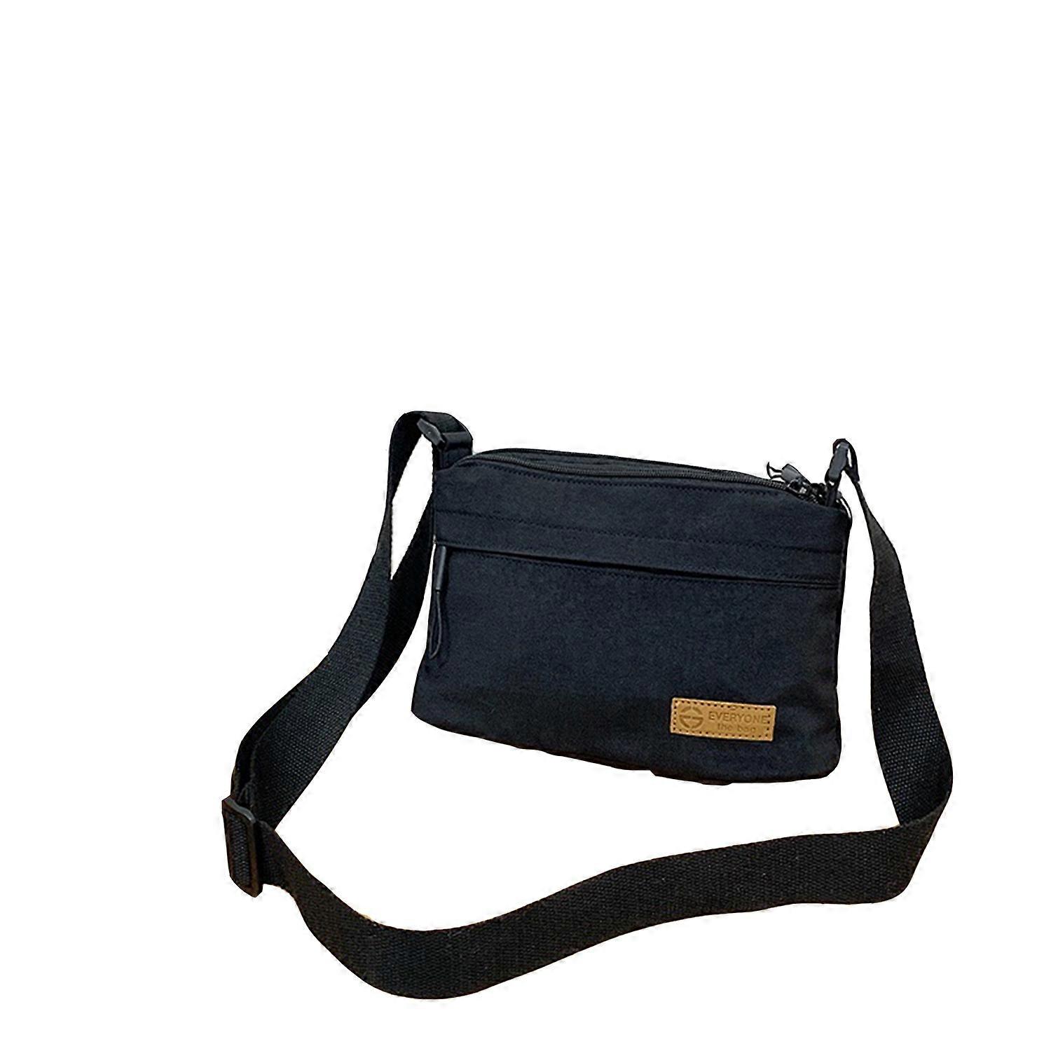 Women's Wear-resistant Nylon Multi-layer Small Square Bag Simple And Versatile Fashionable Shoulder Bag Commuting Lightweight Crossbody Bag