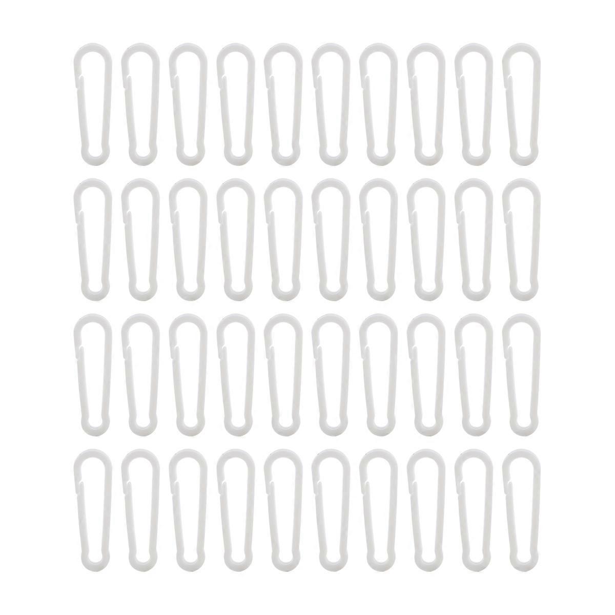 Adjustable Hoist Buckle DIY Plastic Hook for Masks 260Pcs Hanging Hooks