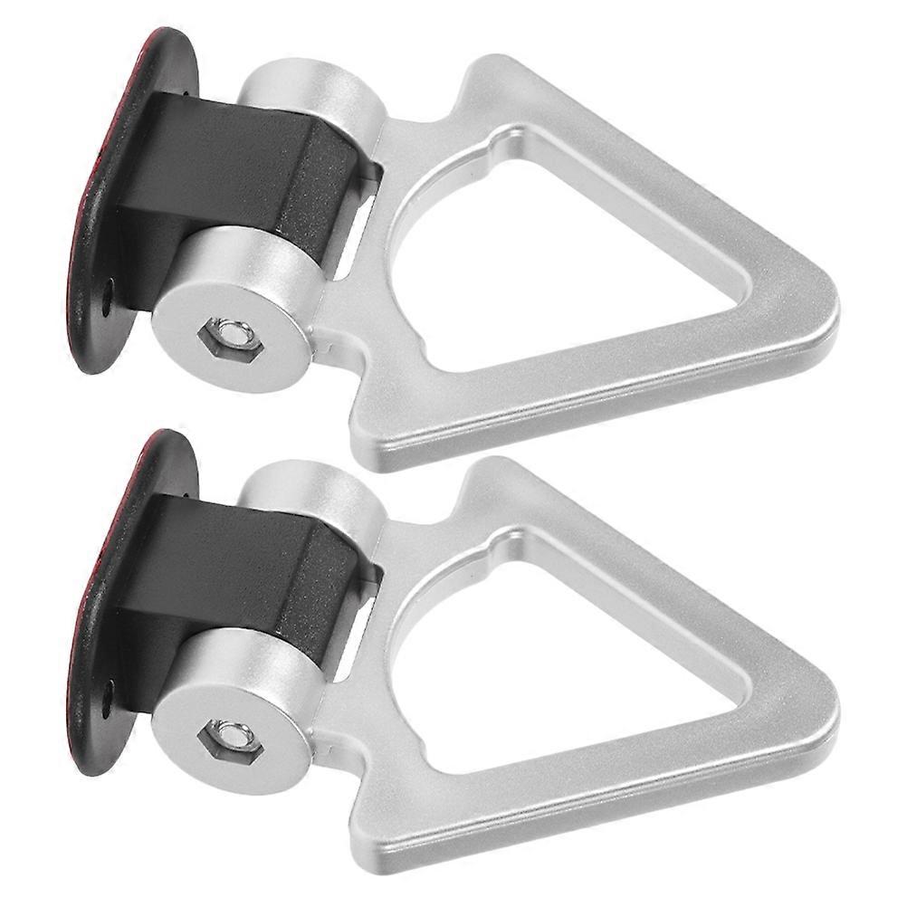 Triangle Shaped Car Tow Hook Universal Decorative Auto Tow Hook 2Pcs