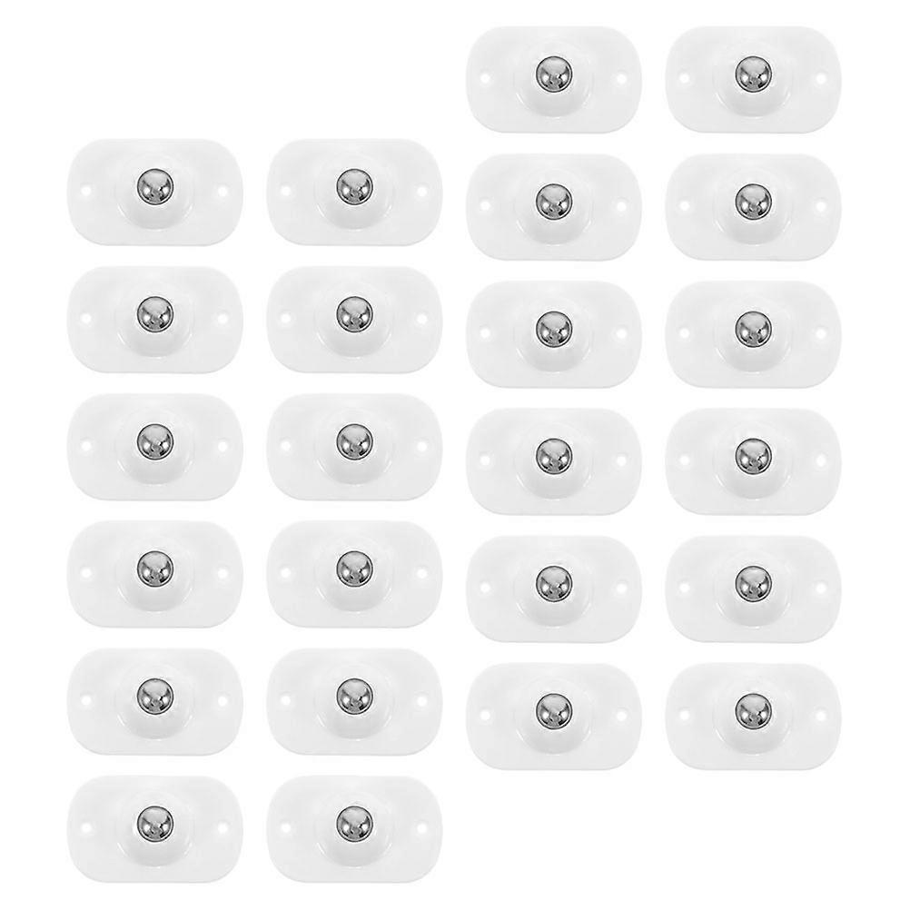 Adhesive Universal Casters for Small Appliances with 32Pcs Silent Operation