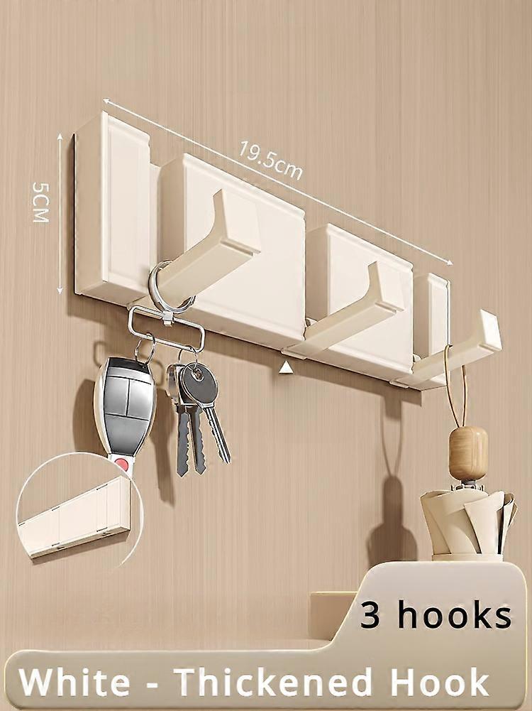 Space aluminum hooks for household multifunctional foldable use
