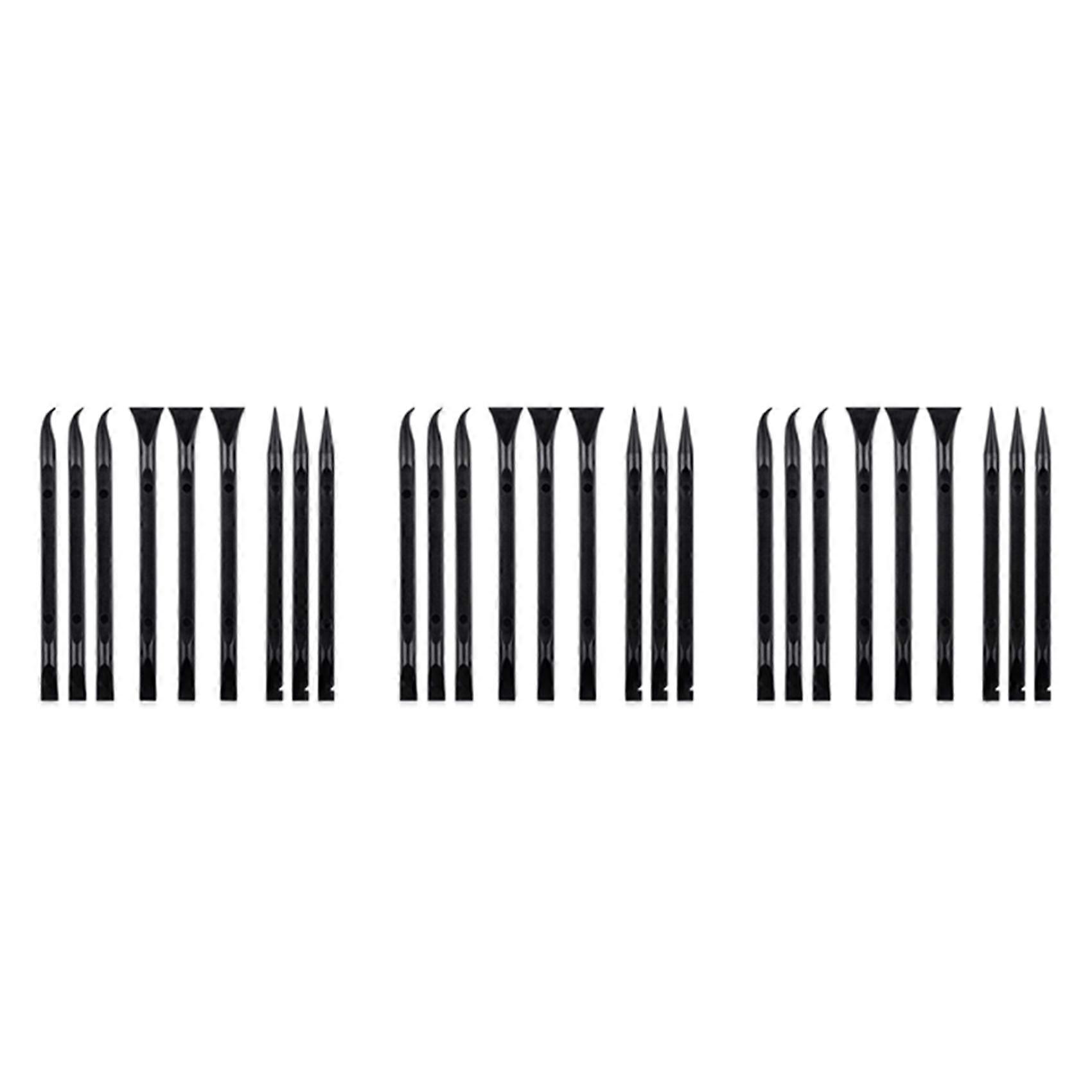 27 Pcs Plastic Scraper Tool Scratch Free Plastic Scraper Cleaning Pen Shaped Scraper Tool Multipurpose Label Scraper