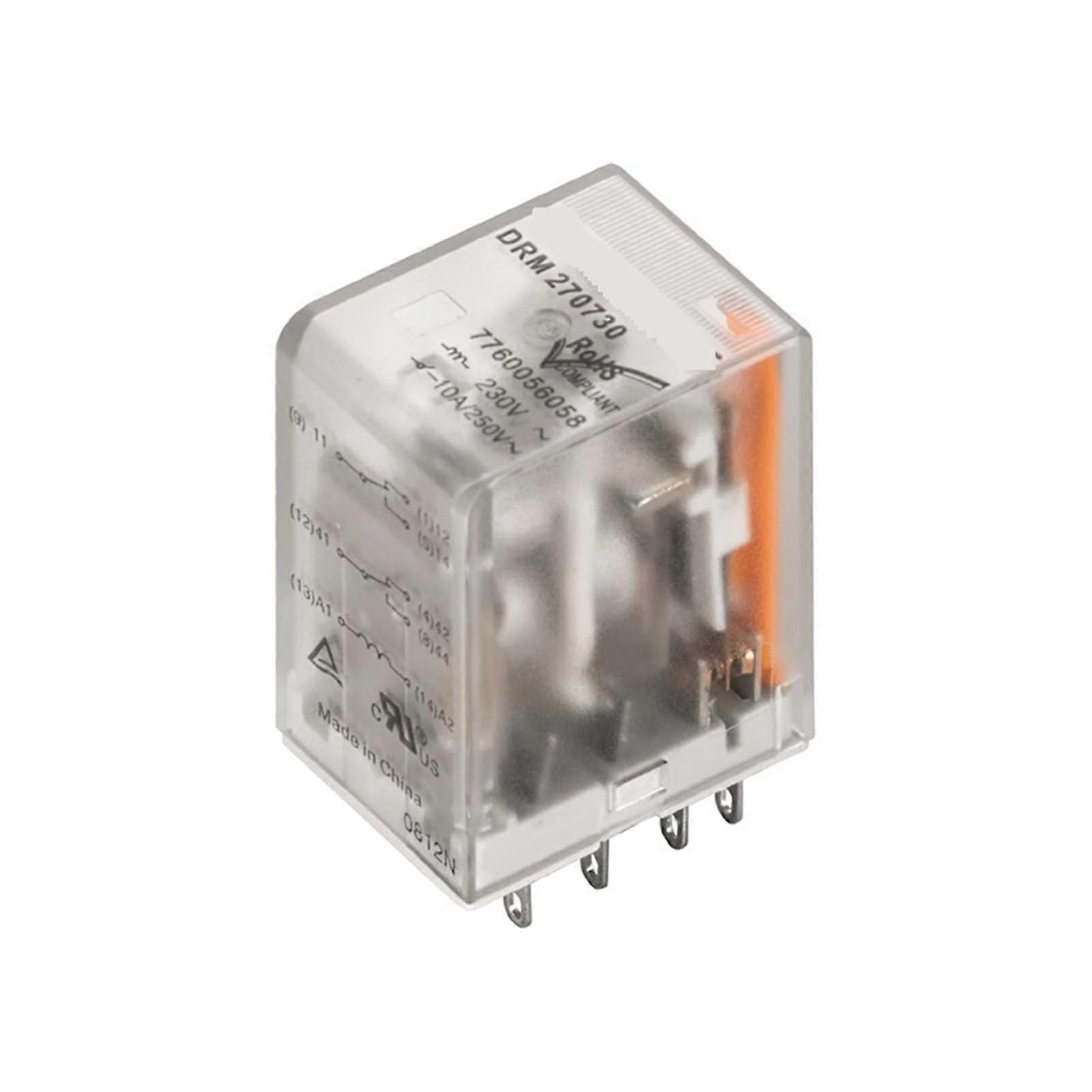Industrial LED Intermediate Relay for AC DC Reliable Switching Performance