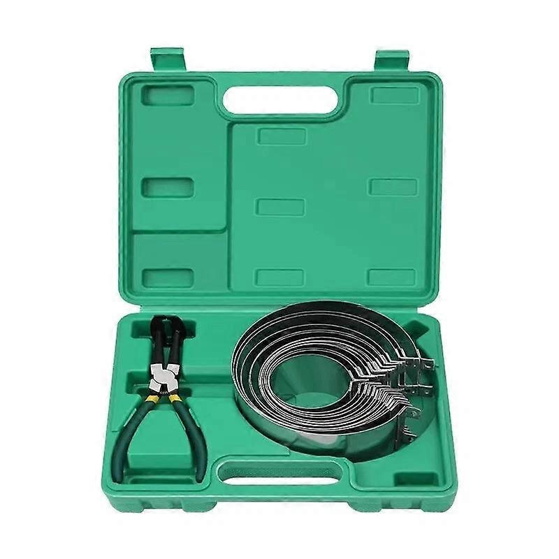 Piston Ring Compressor Clamp Remover Installation Tool Set 14 In 1 Green