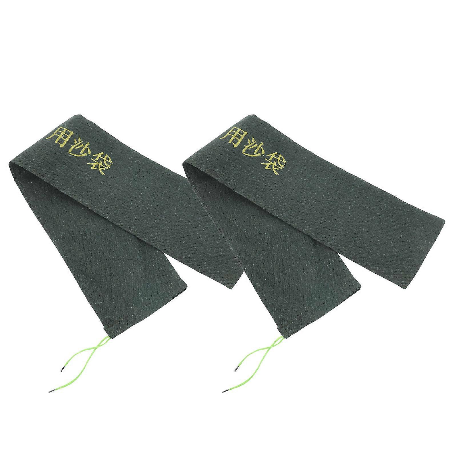 Sandbags For Flooding 4Pcs Durable Flood Prevention Tools Outdoor Emergency Usage Rectangular Camouflage Material