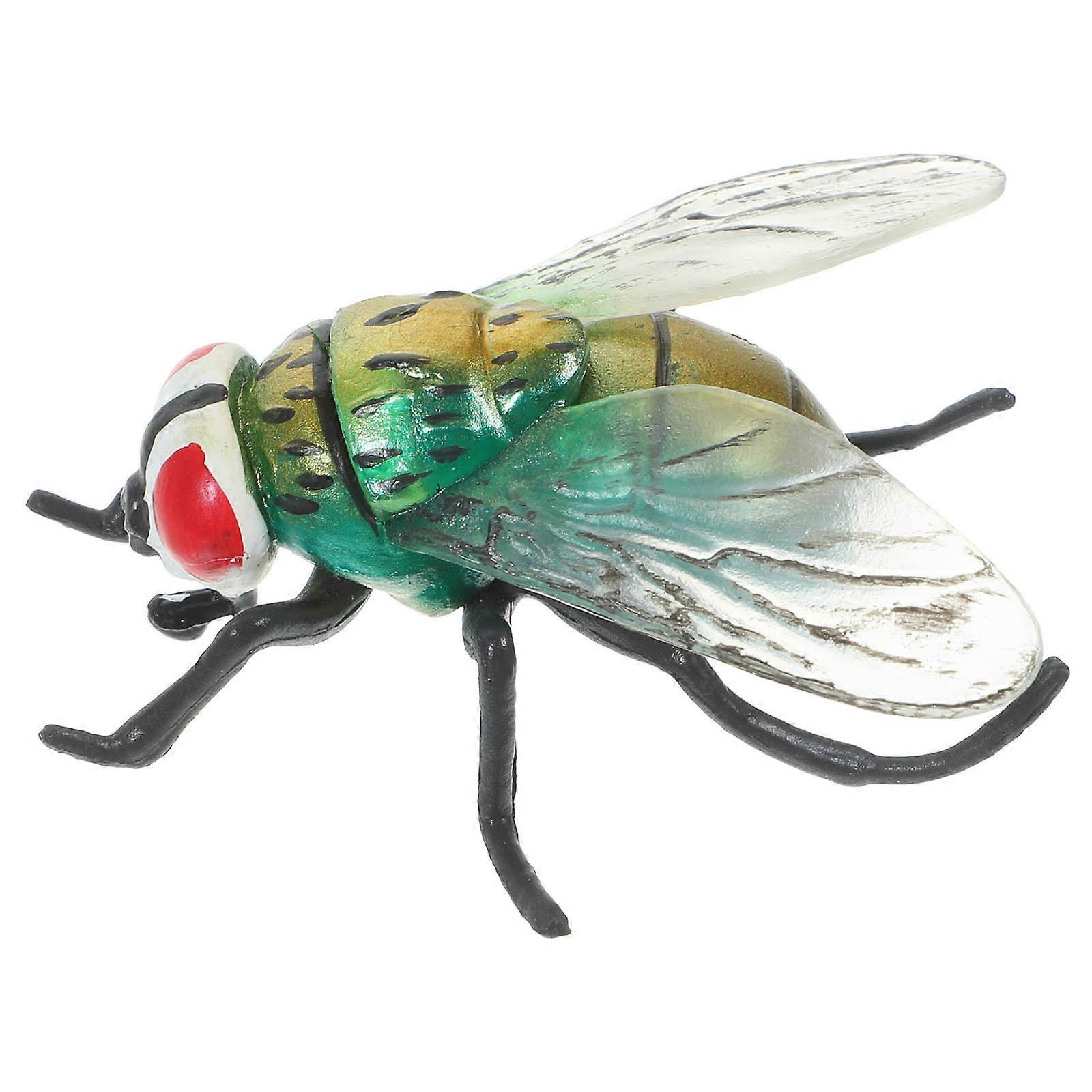 Artificial Flies Plastic Fly Model for Prank Toy Realistic Insect Prop