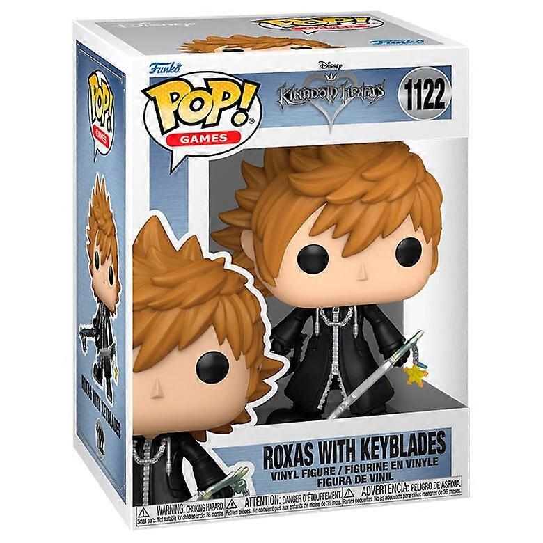 Kingdom Hearts Roxas action figure with keyblade