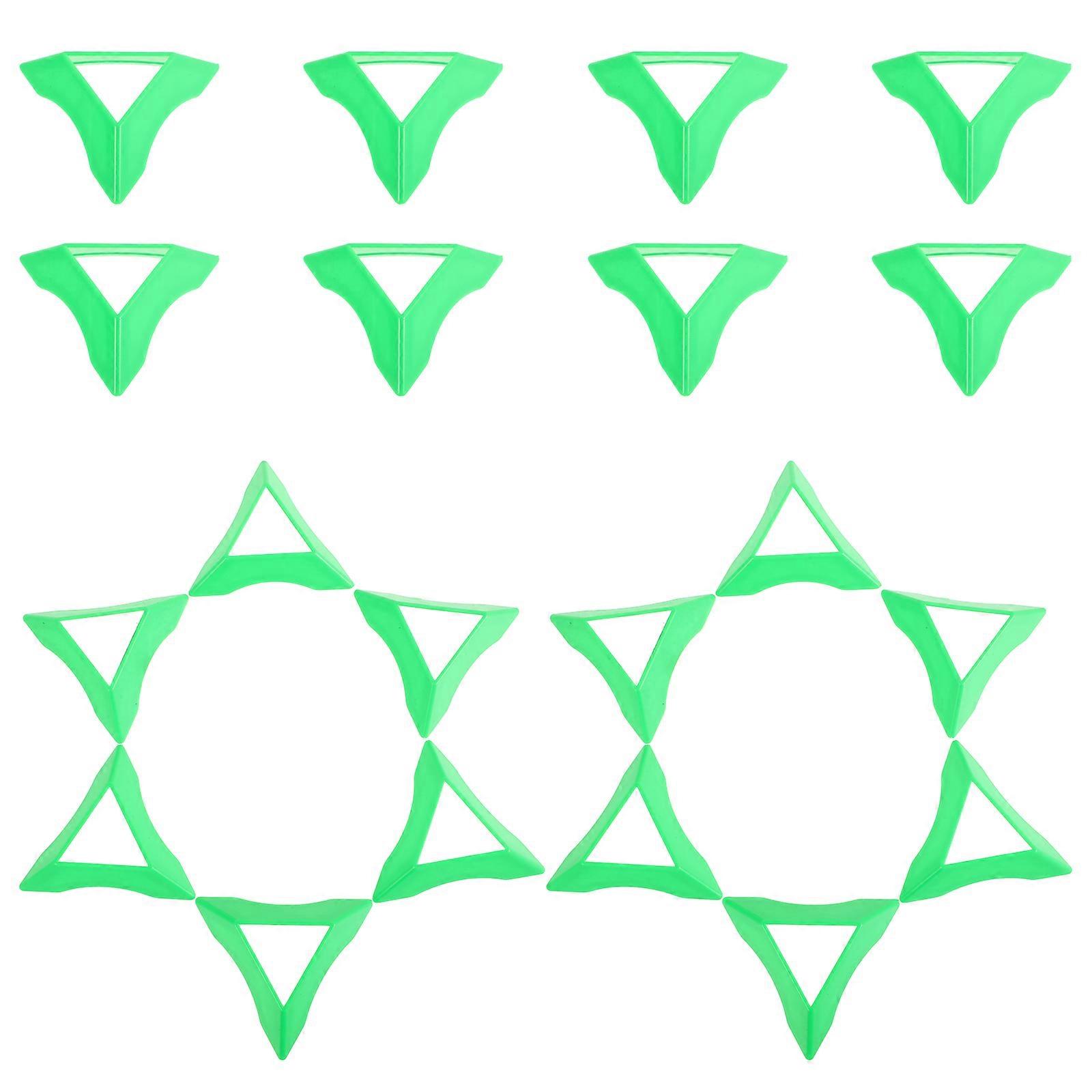 Display Triangle Base Holder with Plastic Material for 100Pcs