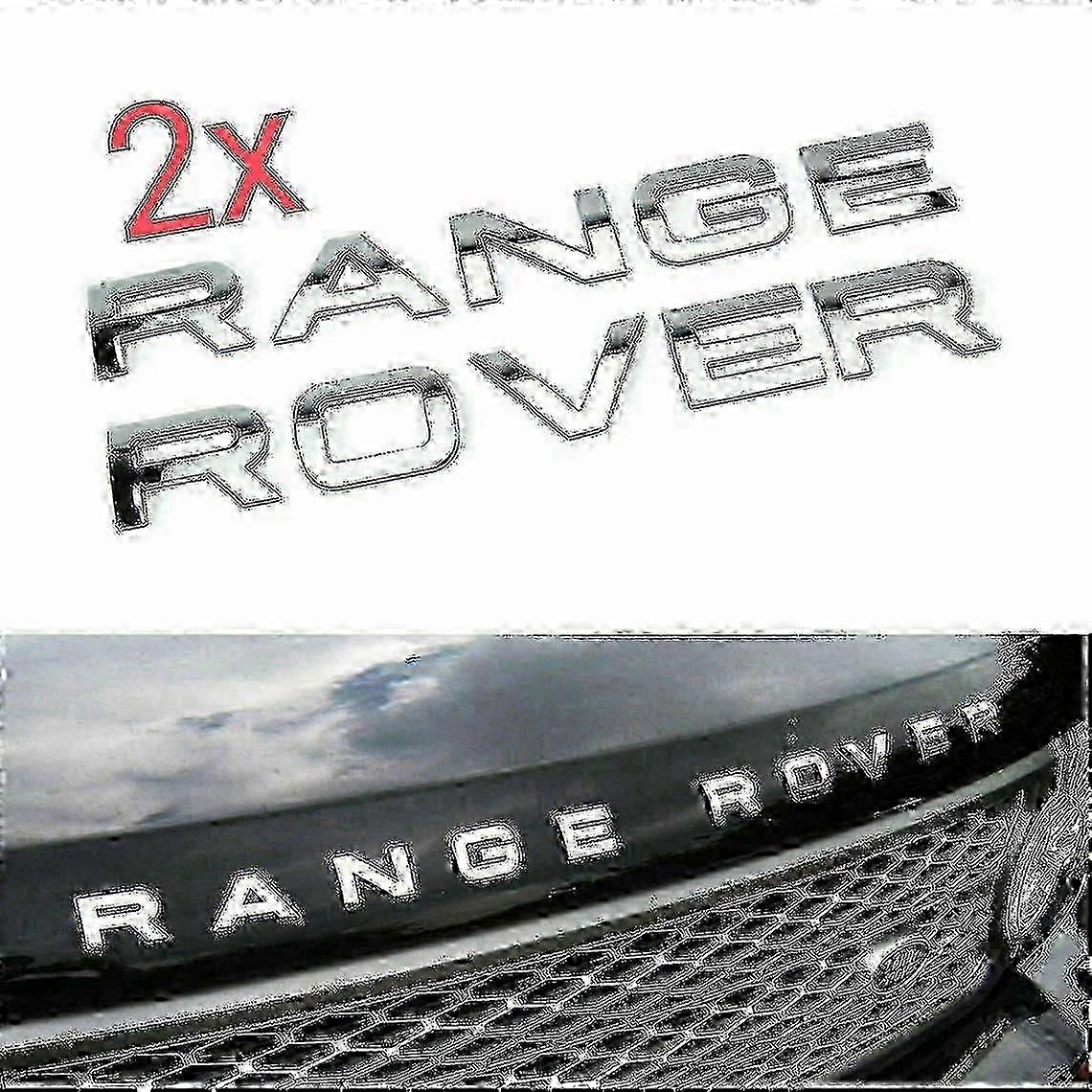 Range Rover Grill Bonnet Bonnet And Back Boot Pack Of 2
