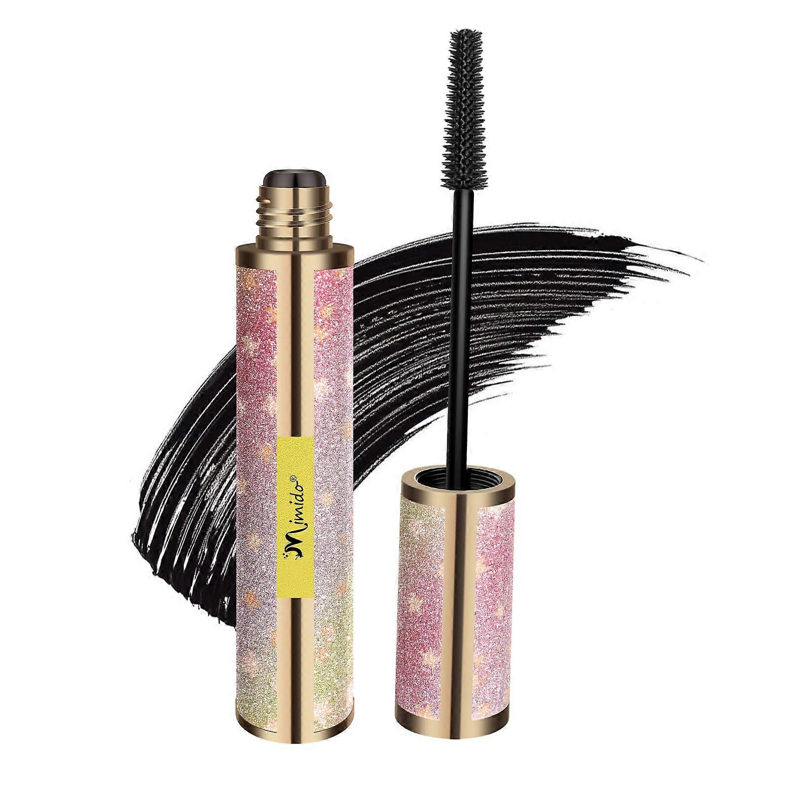 Waterproof Mascara Long Lasting Smudge Proof Lengthening Volumizing Clump  0.35 Fl Oz