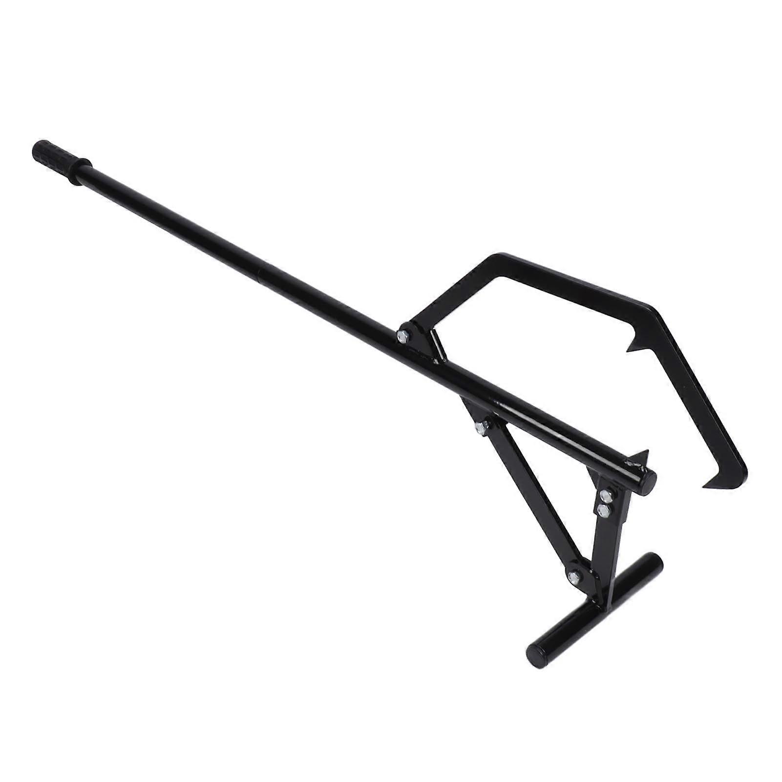 51in Log Lifter with Adjustable Tilt Hook and Ergonomic Rubber Grip for Large Logs