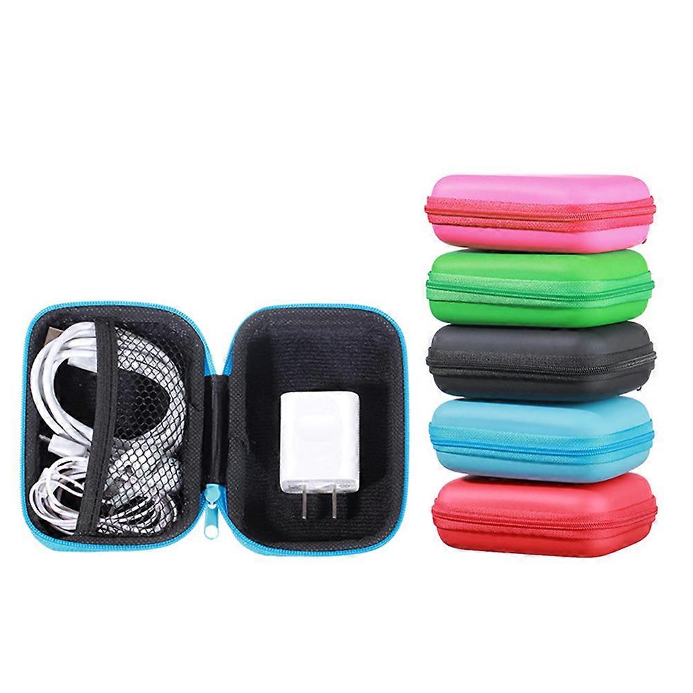 Eva Storage Case for Headset Protection with Zipper 2Pcs